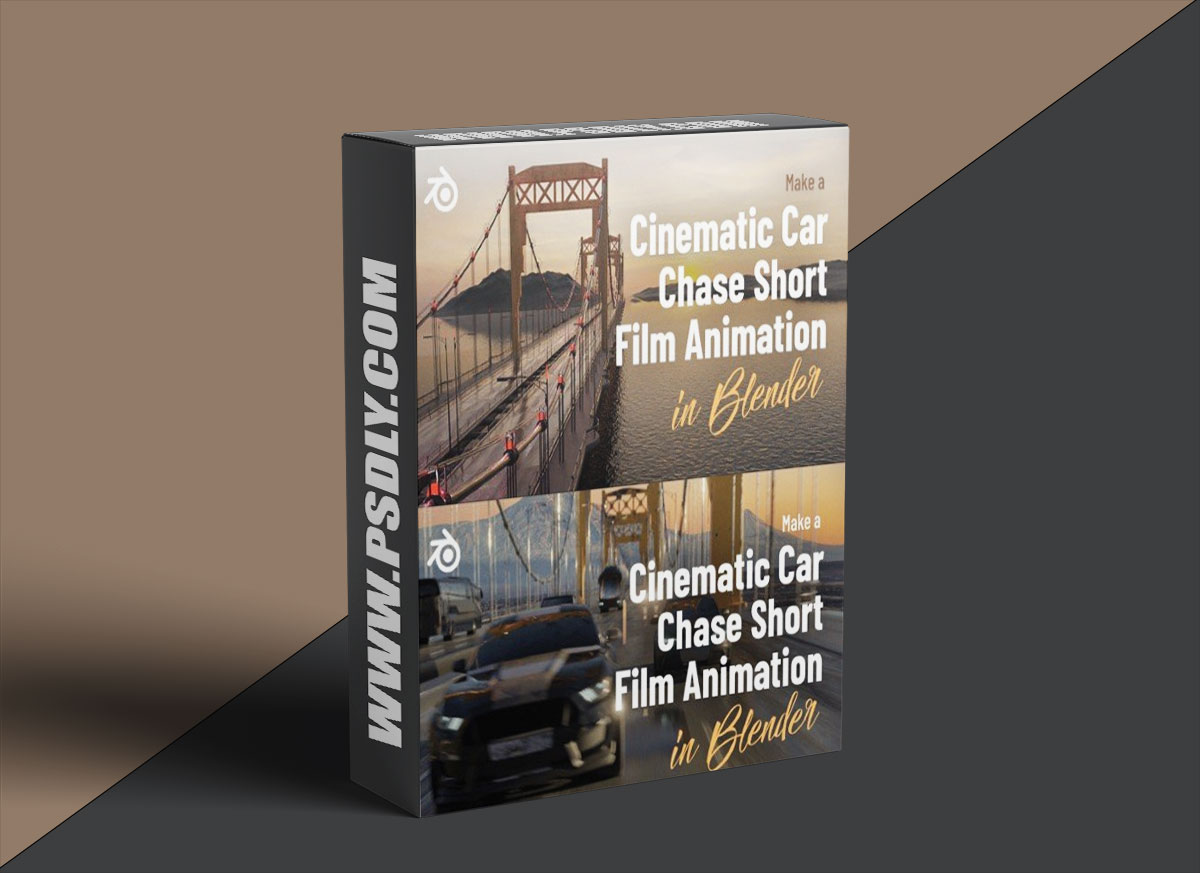 Wingfox – Make a Cinematic Car Chase Short Film Animation in Blender