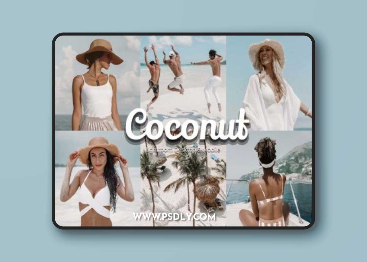 10 Coconut Lightroom Presets