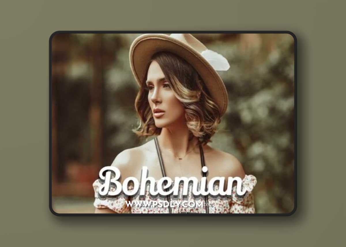 14 Bohemian Photoshop Actions