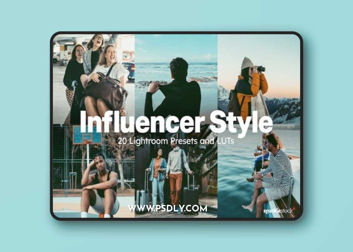 20-Influencer-Style-Lightroom-Presets-and-LUTs