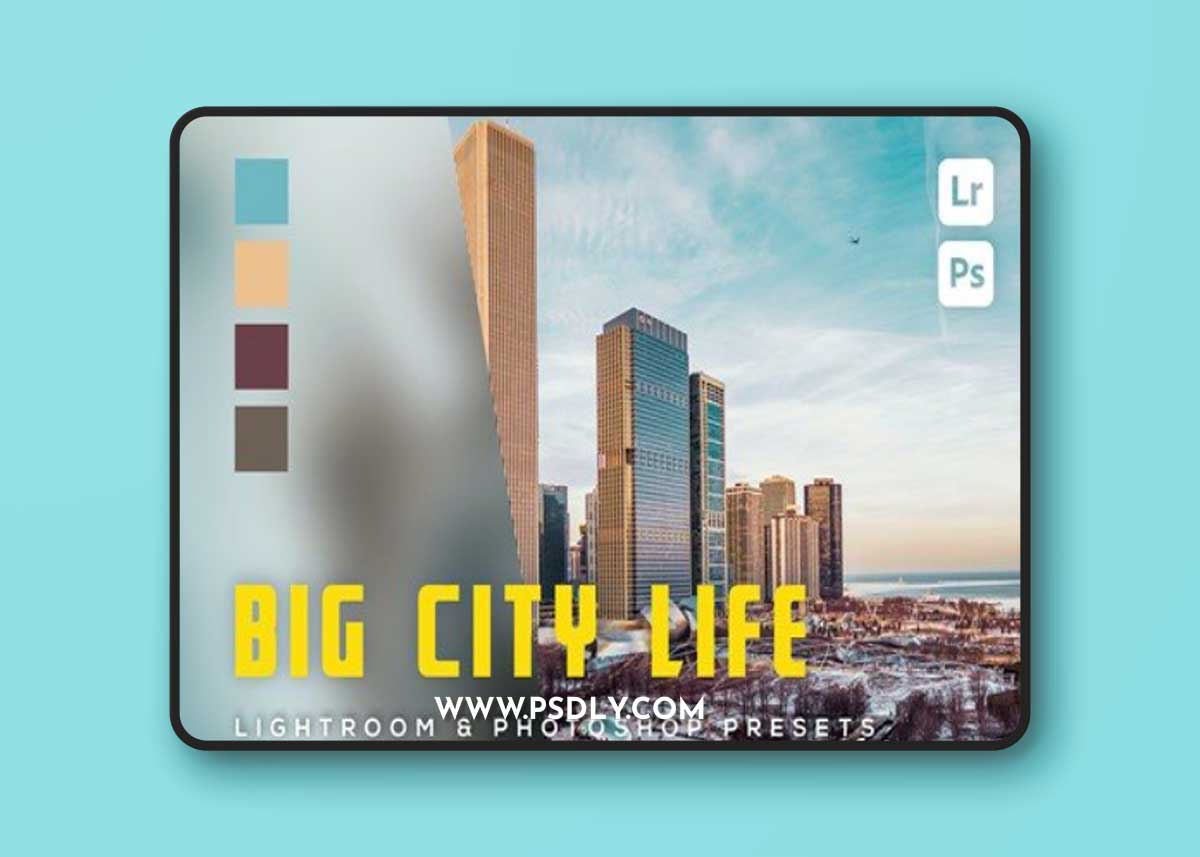 6 Big City Life Lightroom and Photoshop Presets 7GJ2CBE