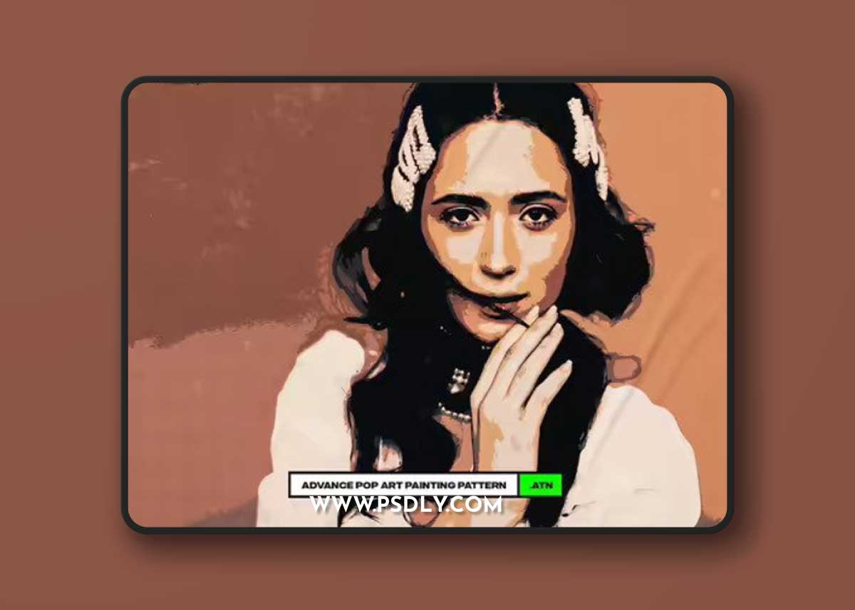 Advance Pop Art Painting Photoshop Action