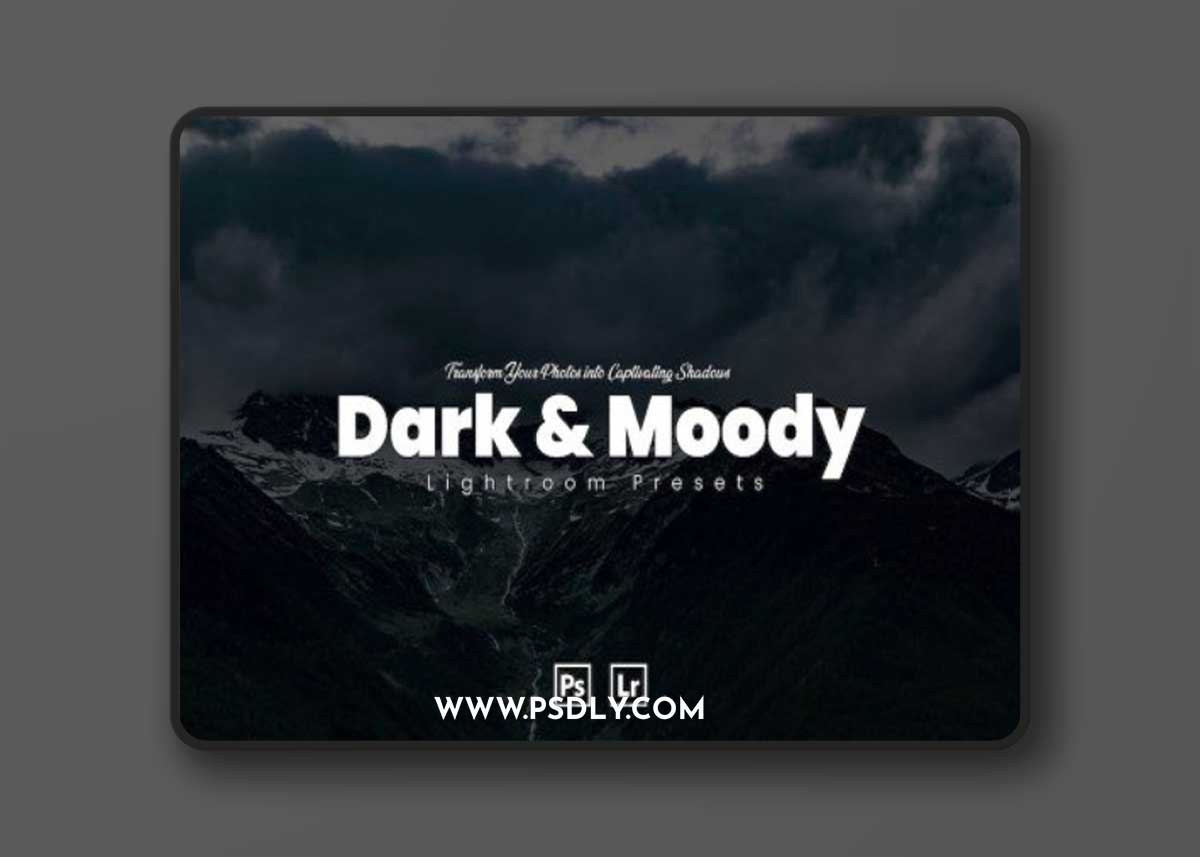 Dark & Moody Lightroom Presets