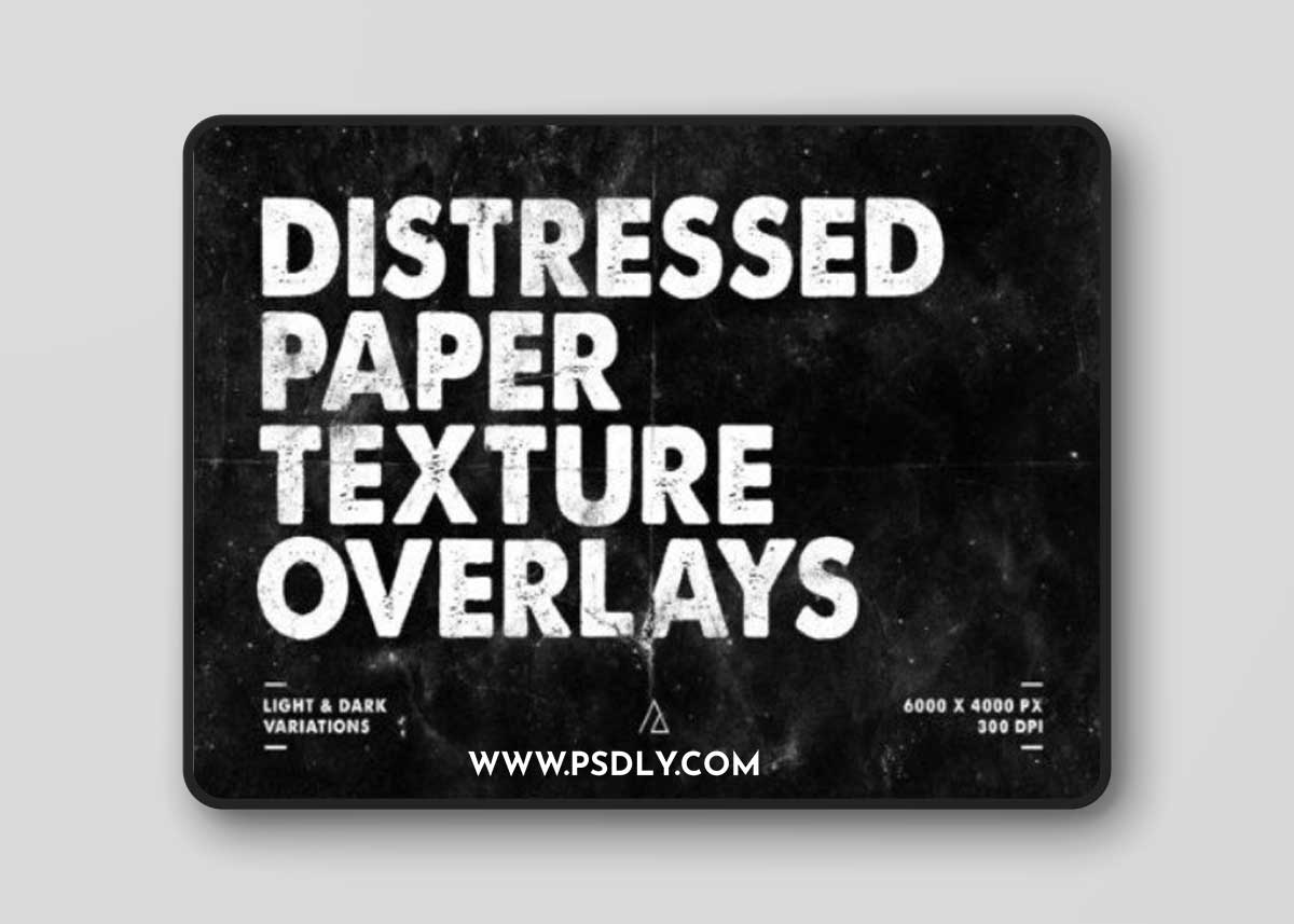 Distressed Paper Overlays