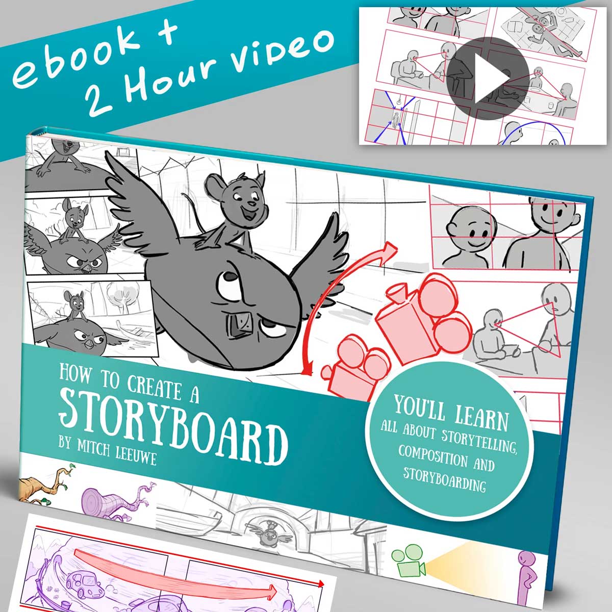 How to storyboard ebook & video