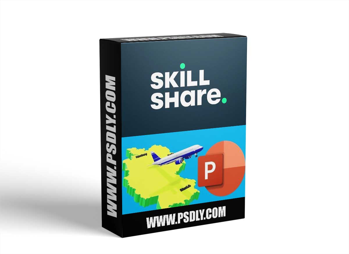 PowerPoint and Paint 3D:Map Animation