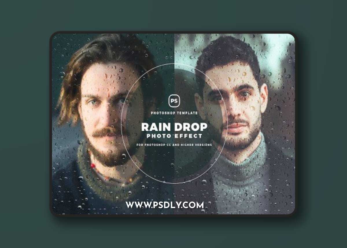 Raindrop Photo Effect