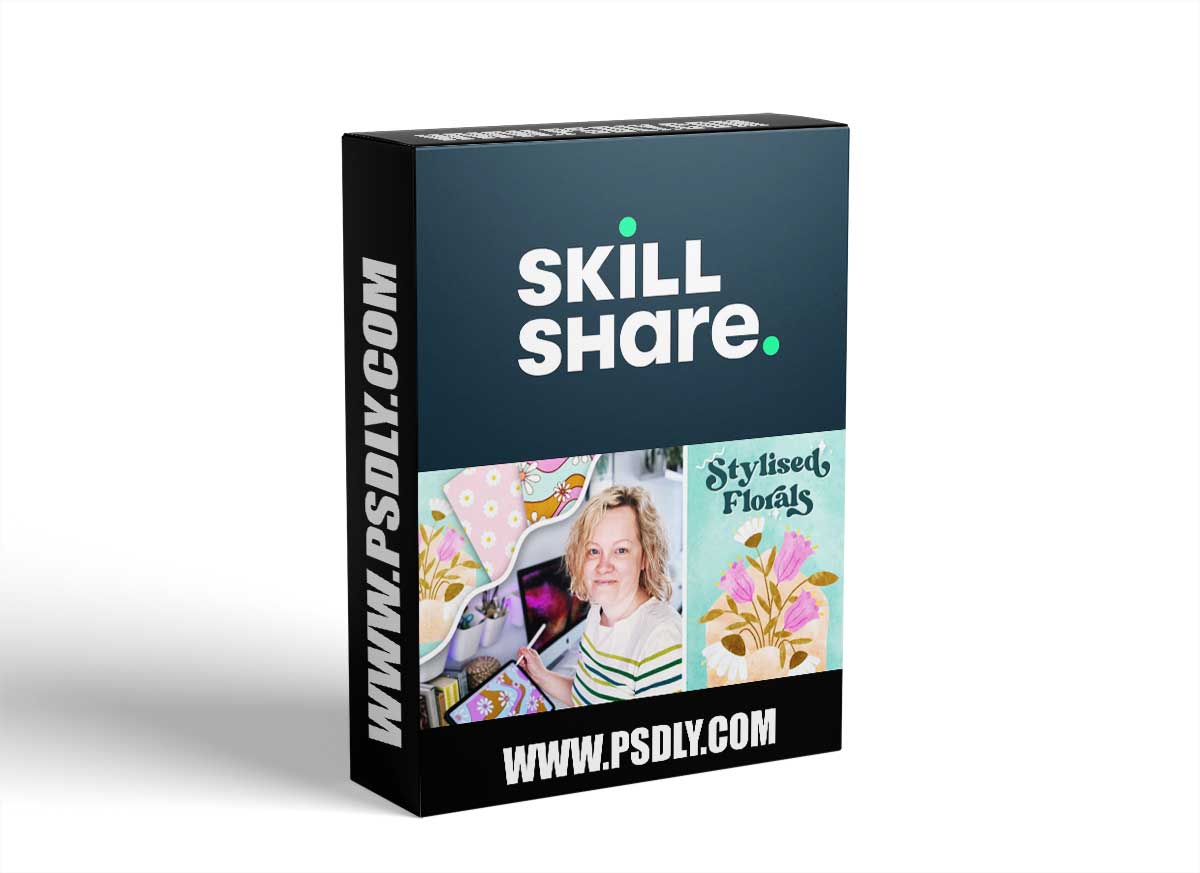 Stylised Floral Illustrations using Stamp Brushes in Procreate