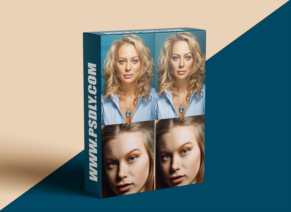 Valentin Khristich - Deep retouching of a female portrait in Photoshop