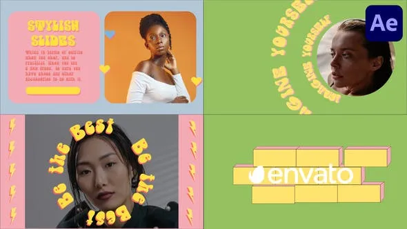 Videohive Abstract Vintage Slideshow for After Effects 45936427