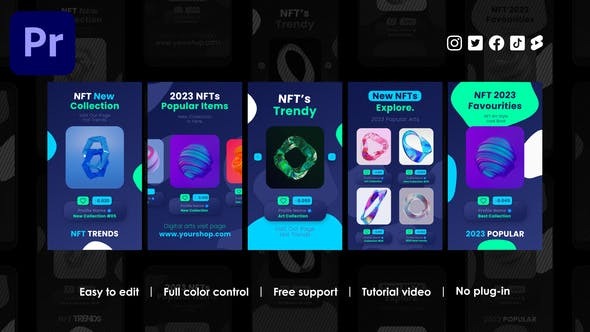 Videohive Blockchain Instagram Reels 46352712
