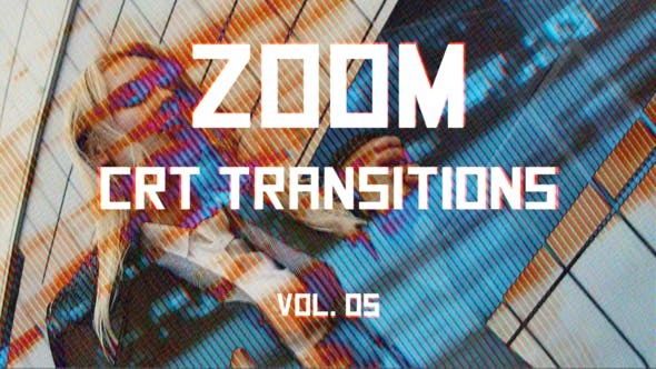 Videohive CRT Zoom Transitions Vol. 05 46176059