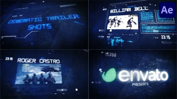 Videohive Cinematic Trailer Shots for After Effects 46326119