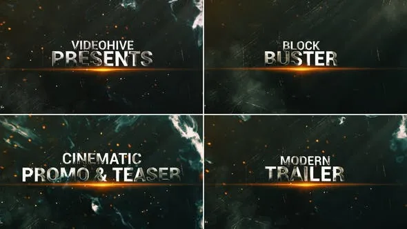 Videohive Cinematic Trailer Titles 45615126
