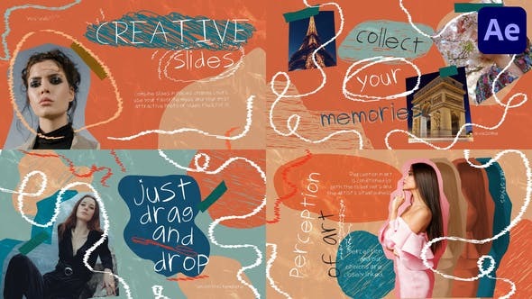 Videohive Creative Scribble Scenes for After Effects 46325628