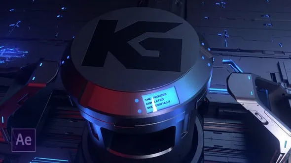 Videohive Laser Machine Logo 32491910