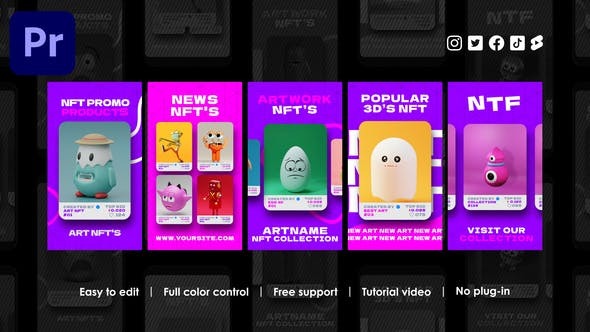 Videohive NFT Instagram Stories 46352684