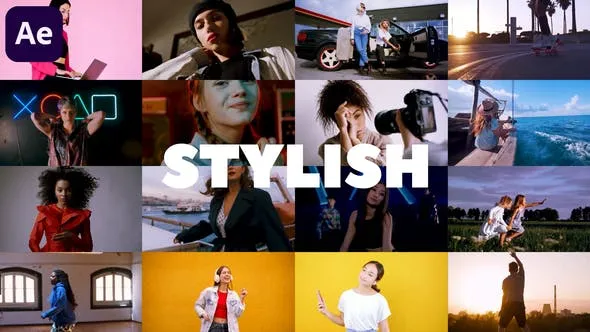 Videohive Rhythmic Stylish Opener & Slideshow 45923650