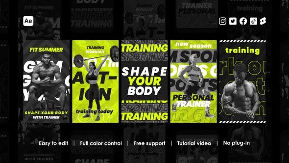Videohive Sport Instagram Reels 46100798