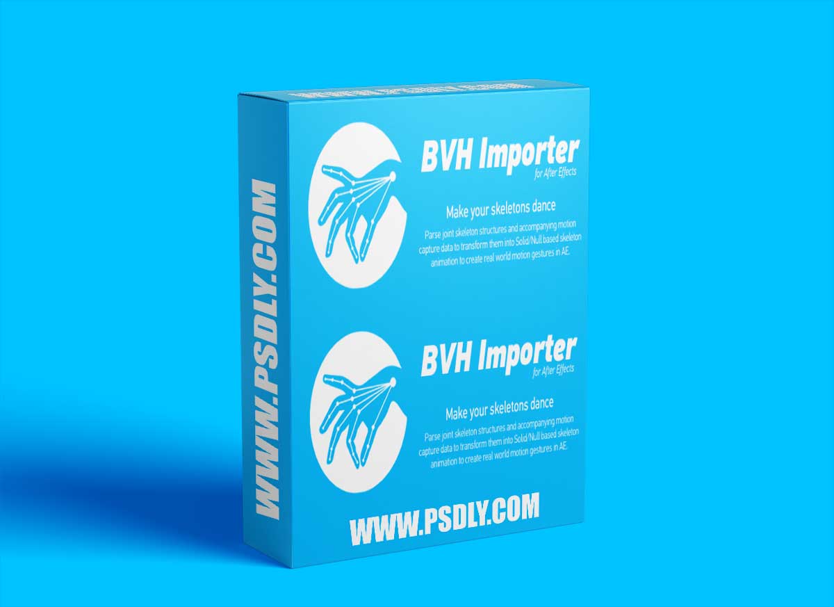 Aescripts BVH Importer v1.6 Win/Mac