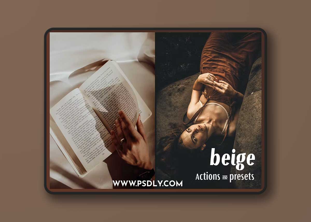 Beige - Actions and Presets 6DGAGP5