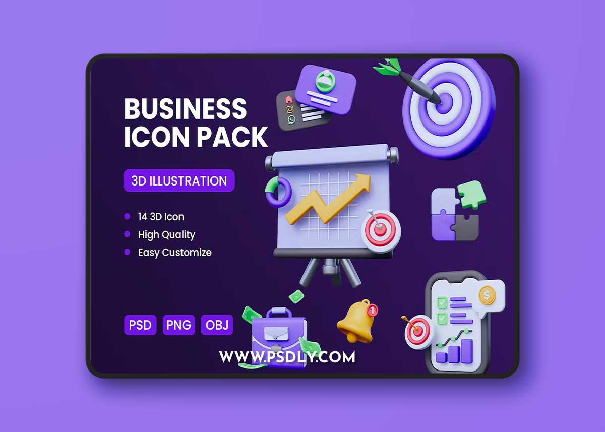 Business 3D Icon A2KHS7P