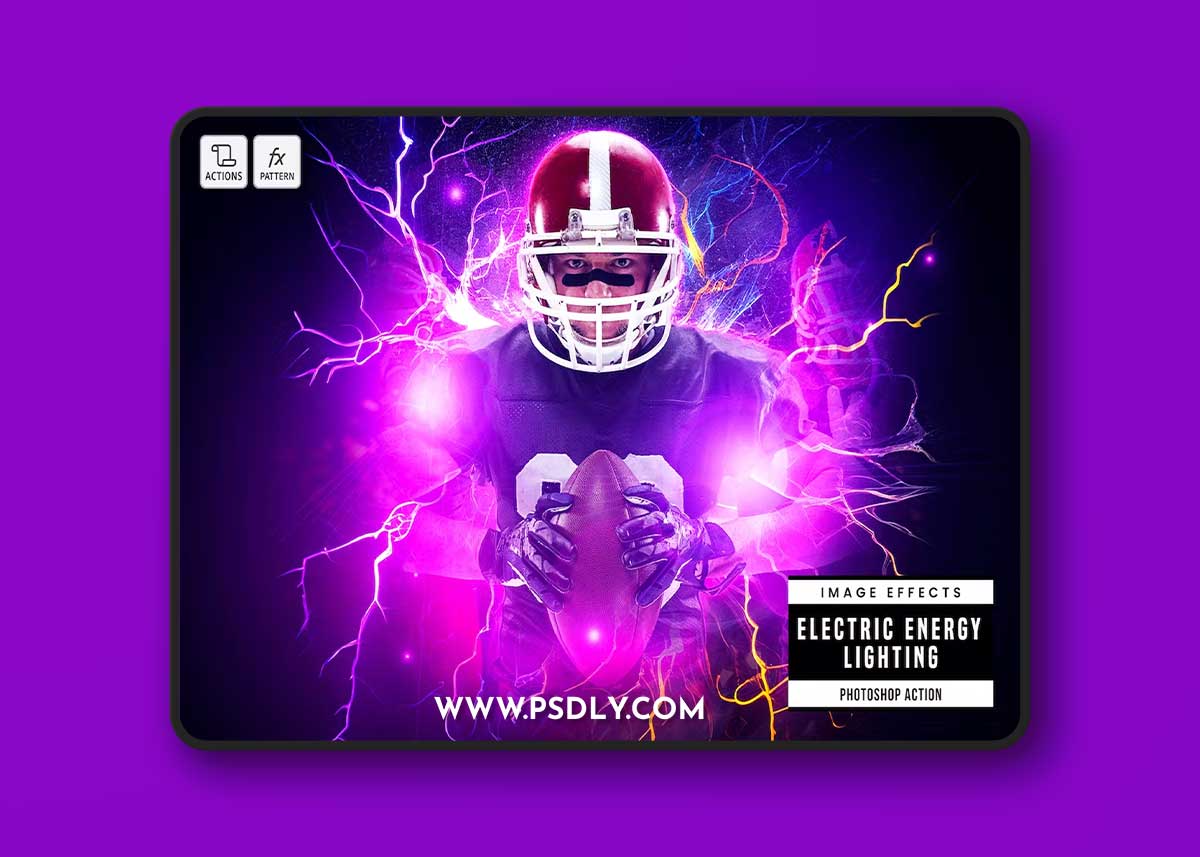 Electric Energy Lighting Effect 5UM7HXP