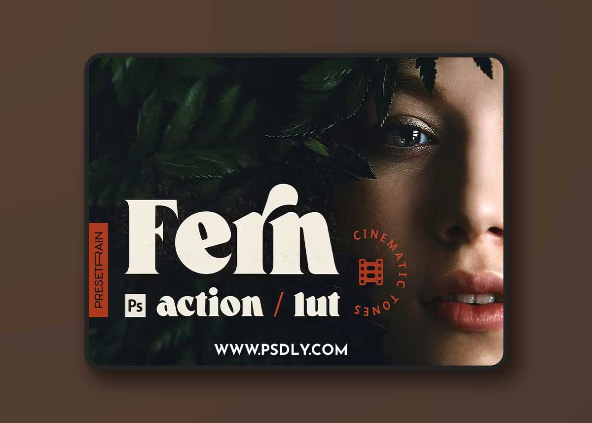 Fern Portrait Action and LUT MTJJT76