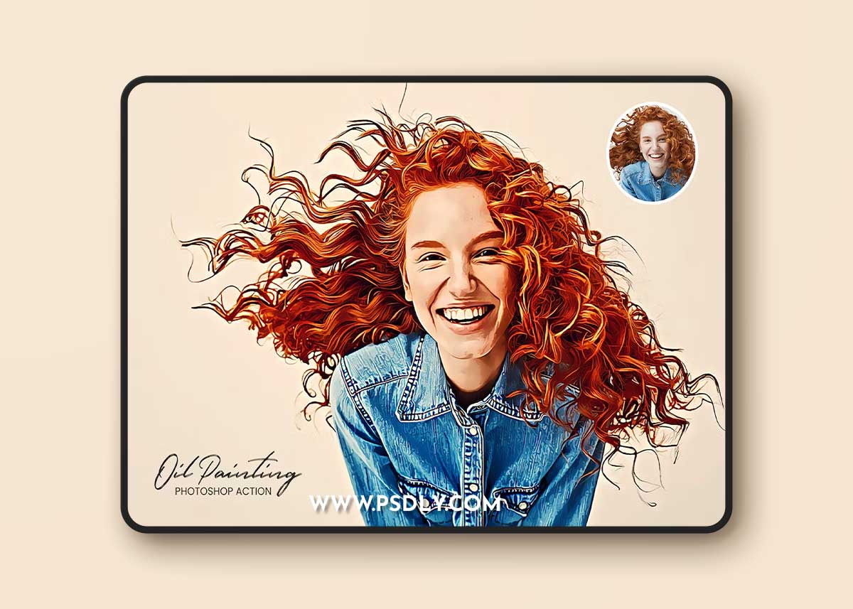 Oil Painting PS Action