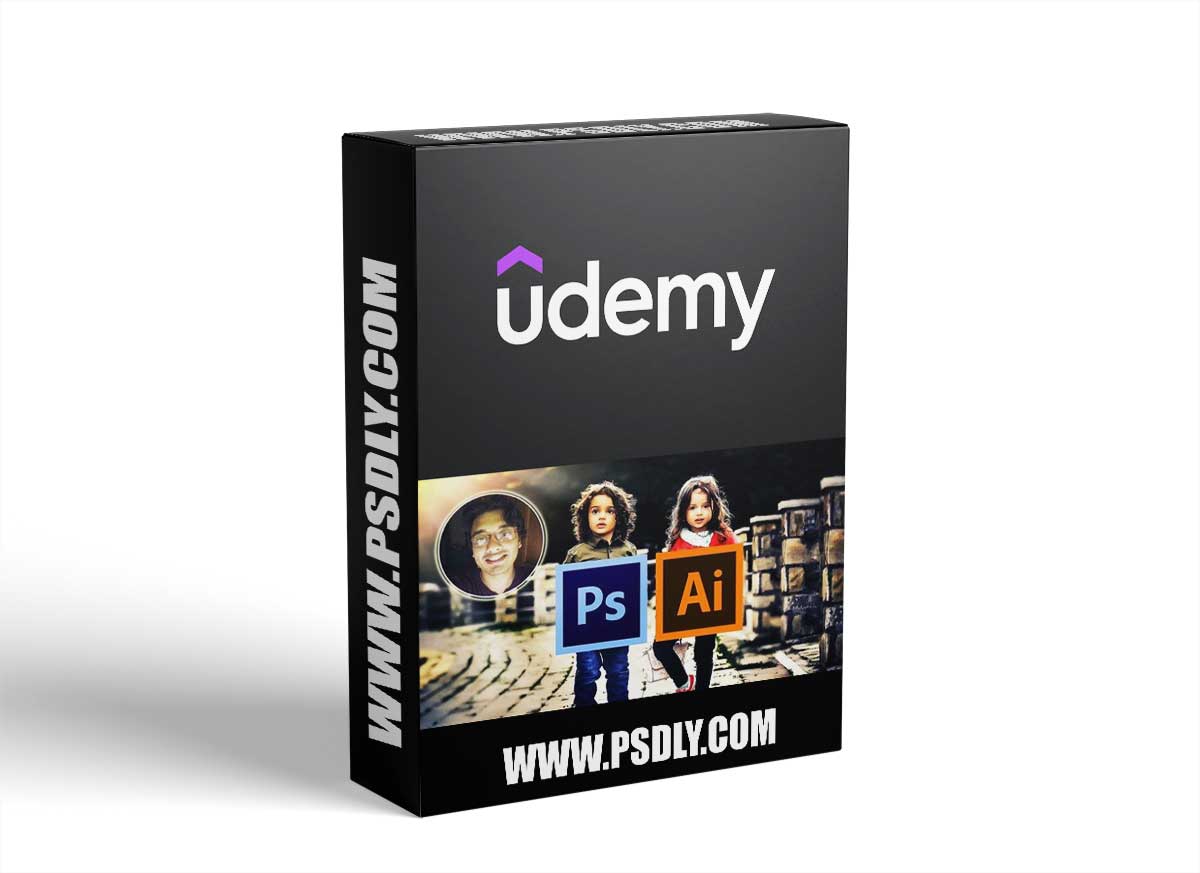 Photoshop and Illustrator MasterCourse : 100+ Projects