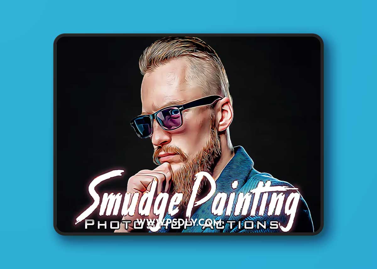Smudge Painting Photoshop Actions P7YJZPZ