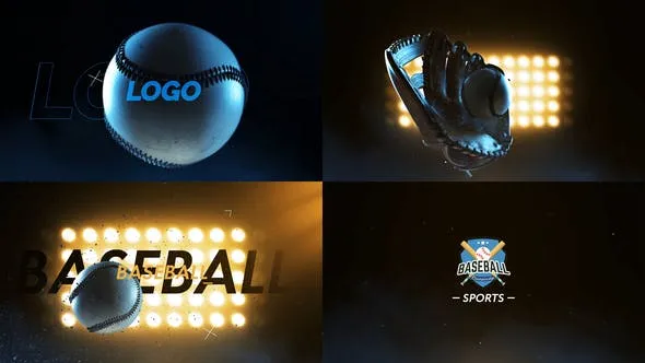 Videohive Baseball Logo Opener 24279148