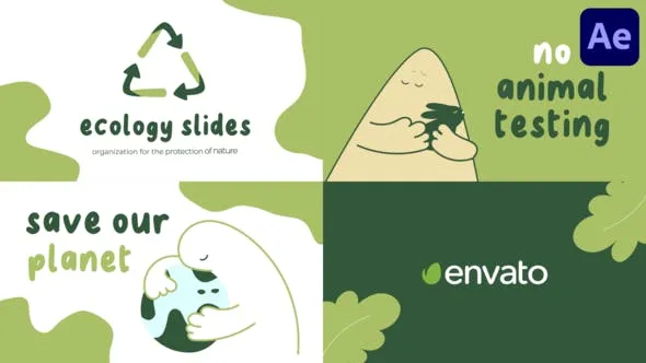 Videohive Ecology Slides for After Effects 47148521