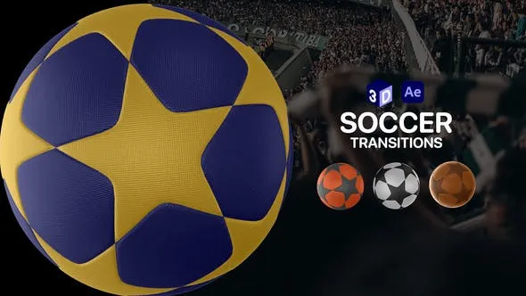 Videohive Soccer Champions Ball Transitions for After Effects 46970635