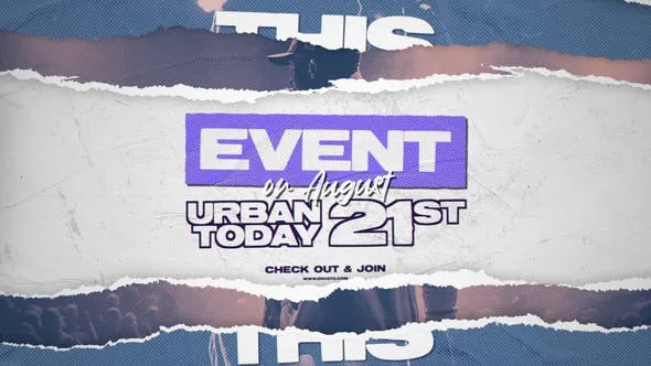 Videohive Torn Paper Urban Opener 45824551