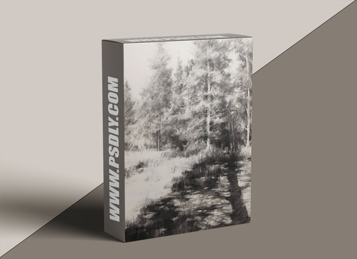 Watts Atelier - Landscape drawing in charcoal with Ben Young