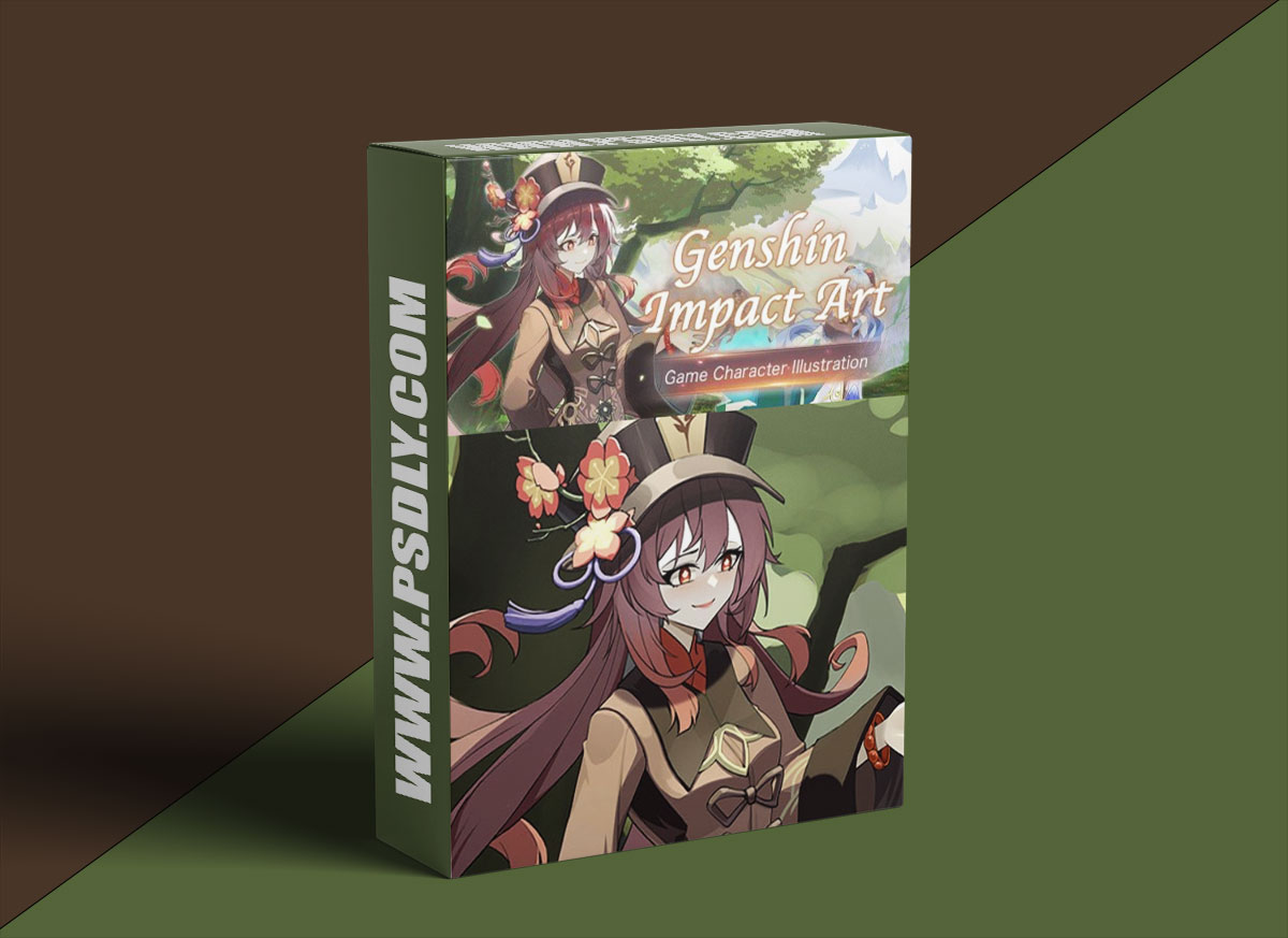 Wingfox – Genshin Impact Art-Game Character Illustration