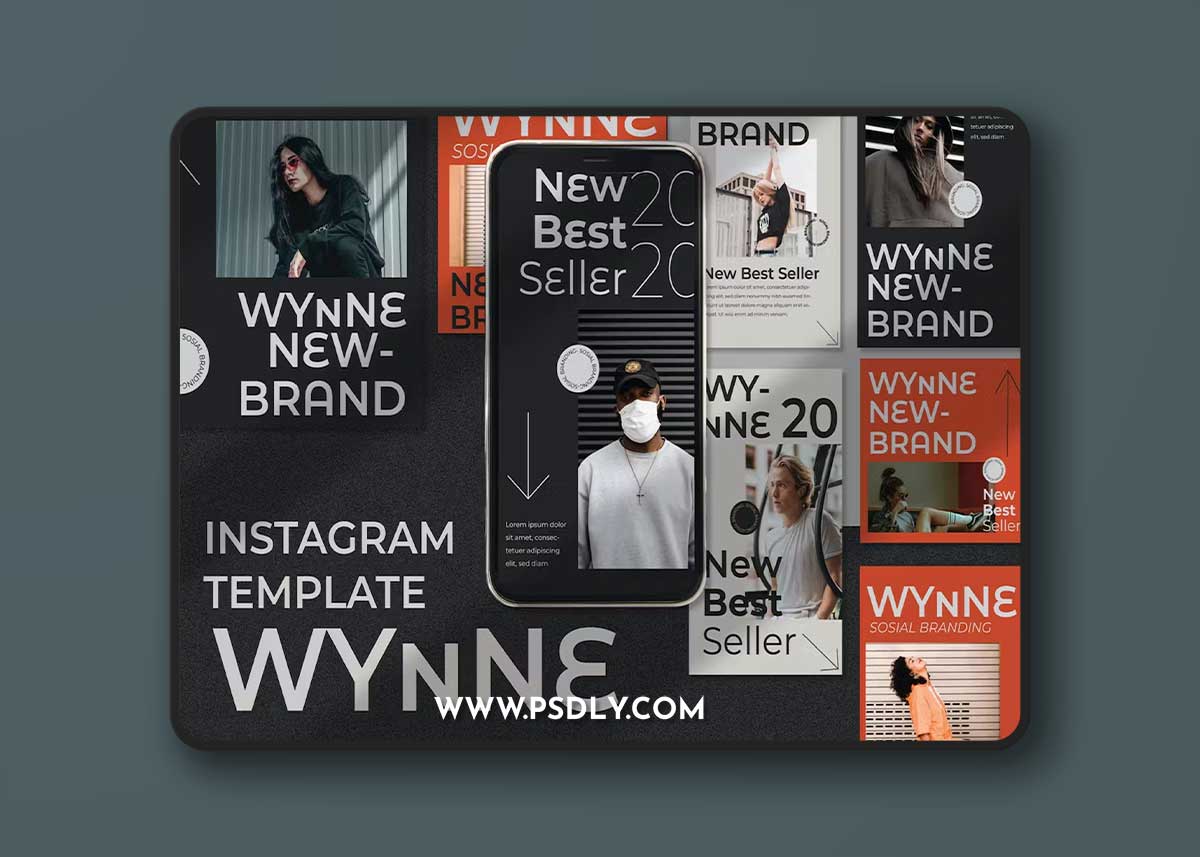 Wynne Instagram Template C4QJWNS
