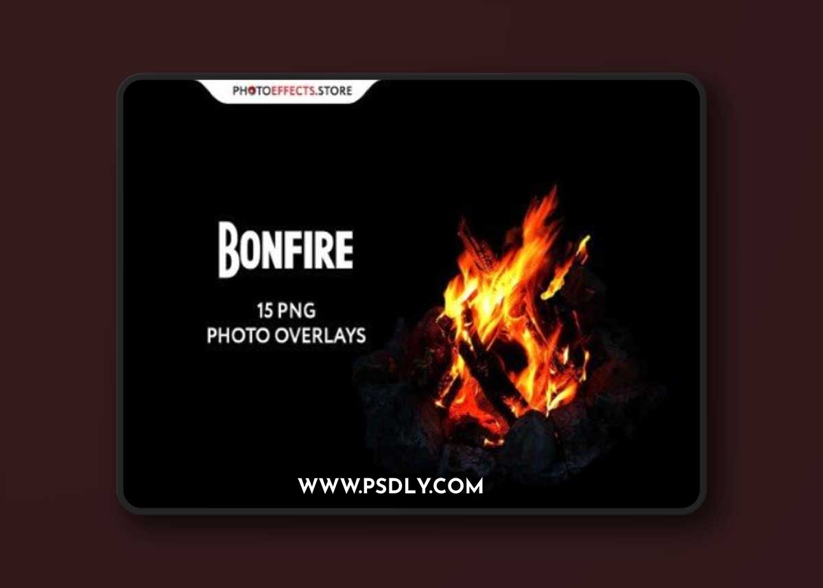 15 Bonfire Photo Overlays Photo Overlays
