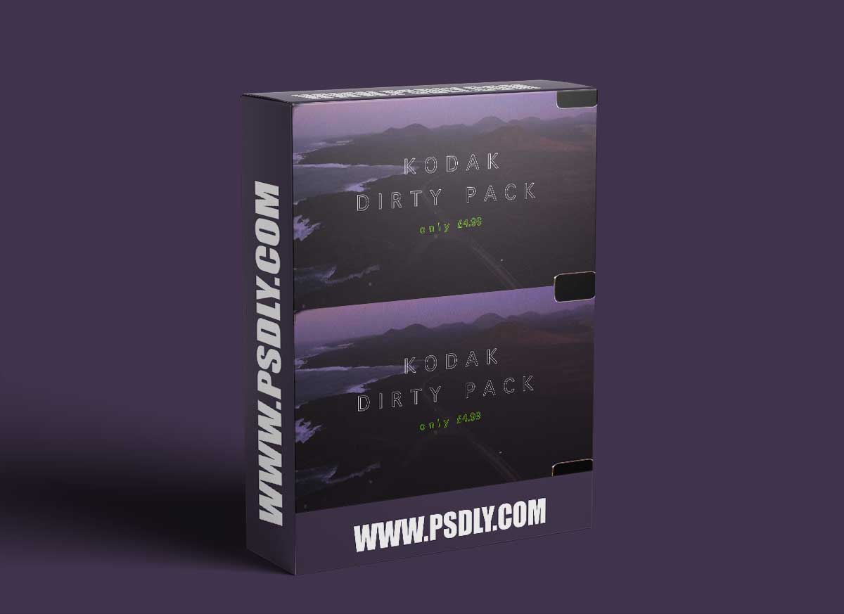 Daniel John Peters - Kodak Dirty Pack - LUTs & Overlays