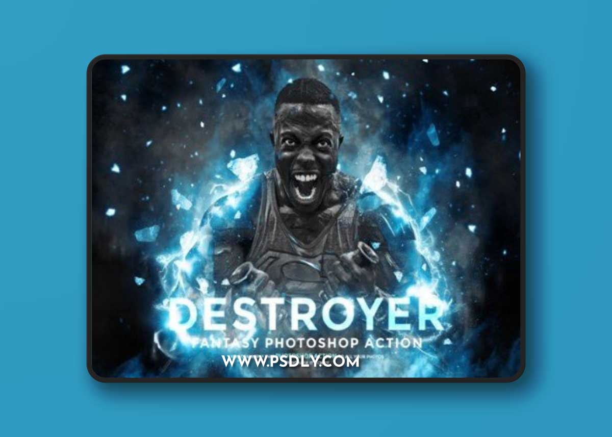 Destroyer - Fantasy Photoshop Action