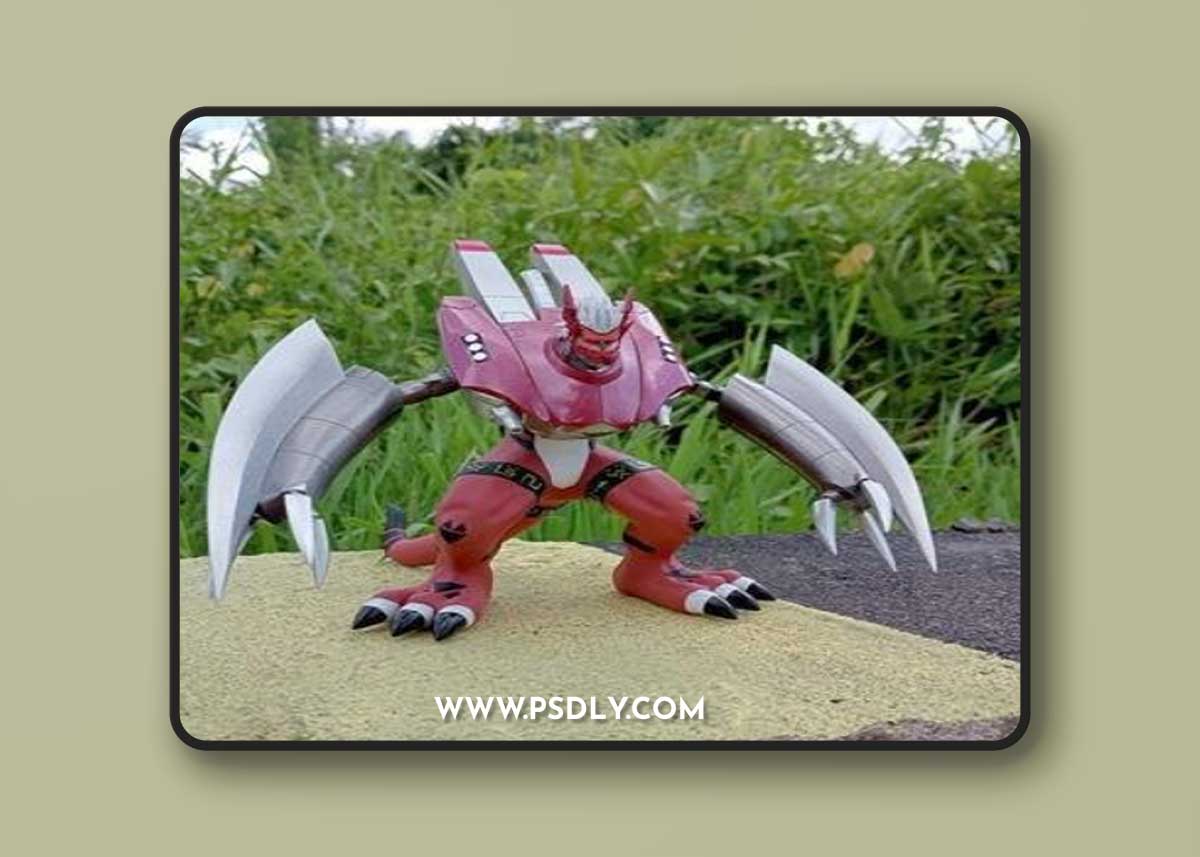 Digimon - Megalogrowmon – 3D Print Model
