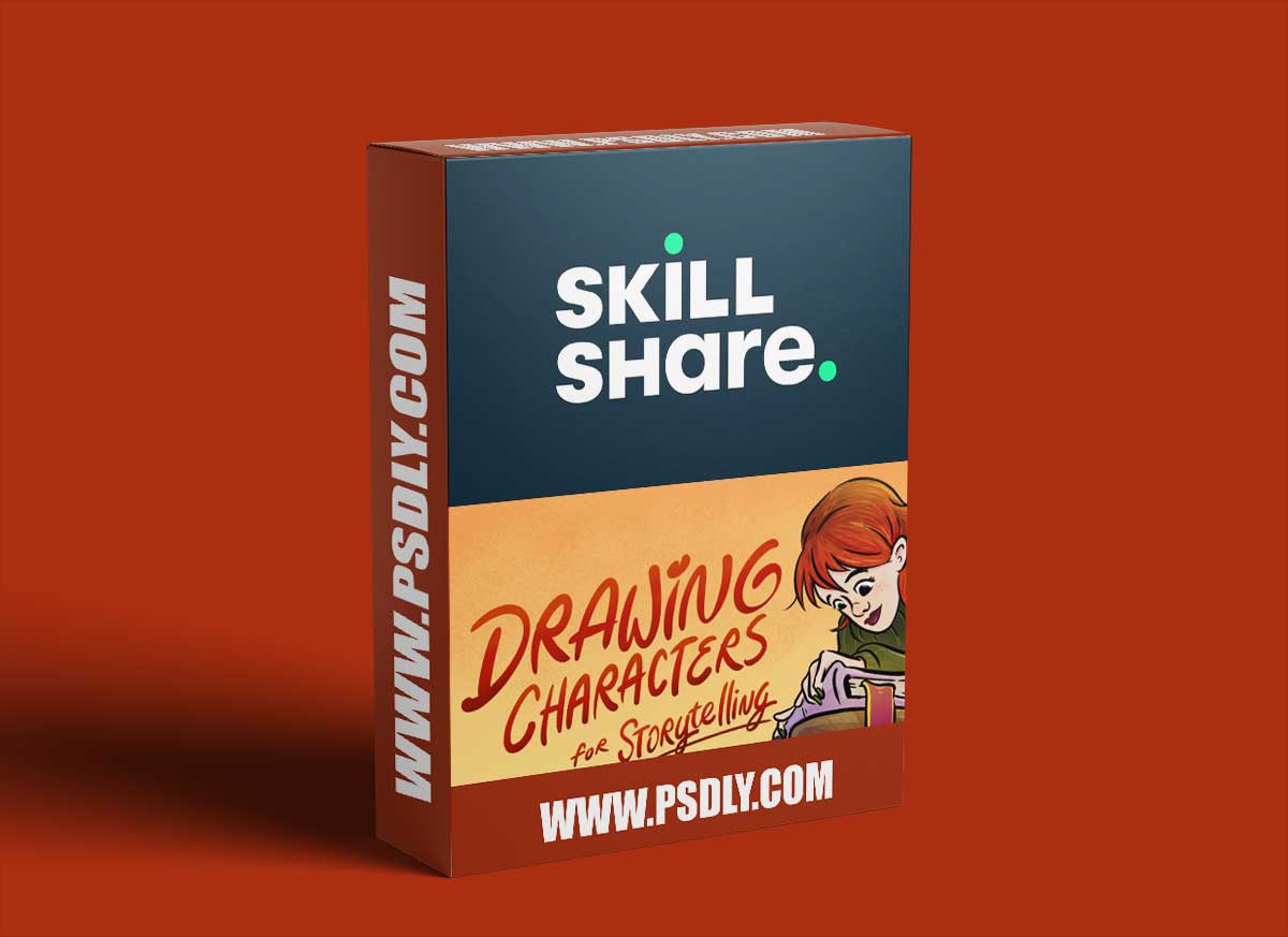 Drawing Characters for Storytelling: Designing, Inking, and Coloring