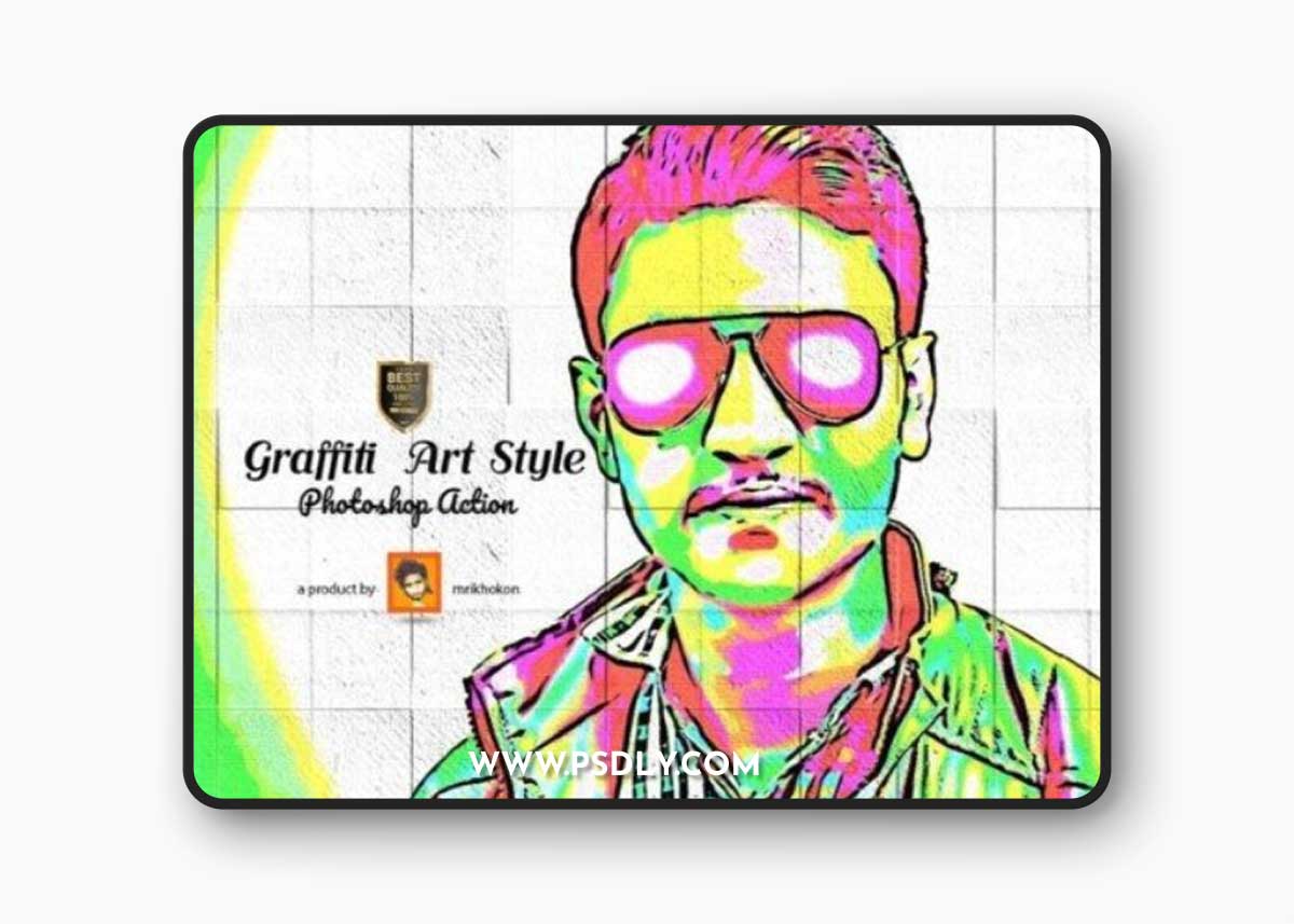 Graffity Art Style Photoshop Action