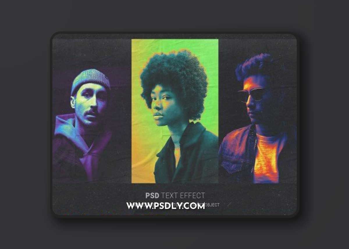 Grainy Gradient Heatmap Effect