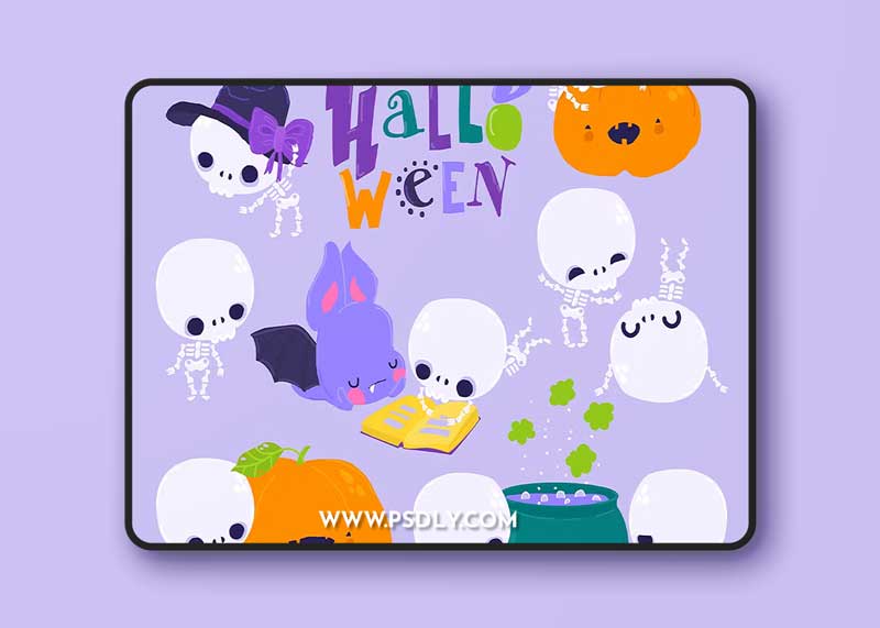 Happy Halloween Childish Collection with Design EV8NYSM
