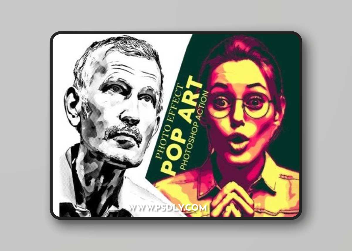 Pop-Art-Photoshop-Action