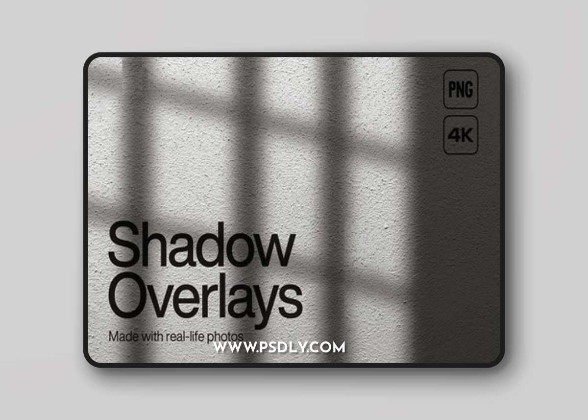Shadow Photoshop Overlays Collection
