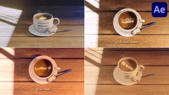 Videohive Coffee Logo Reveal for After Effects 47533392