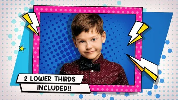 Videohive Comic Themed Kids And Teens Opener V2 Lower3rds included 47466214